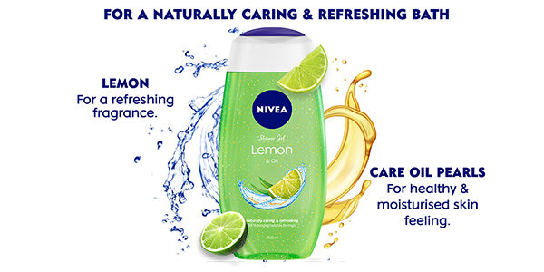 Buy Nivea Lemon Oil Shower Gel Pampering Care With Refreshing Scent