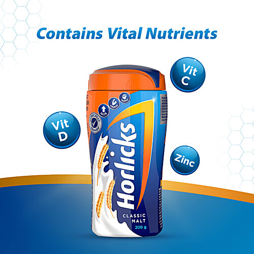 Buy Horlicks Health Nutrition Drink Classic Malt Gm Jar Online At