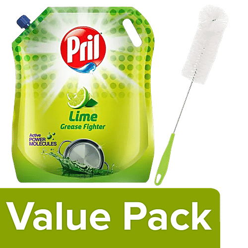 Buy Bb Combo Pril Dishwashing Liquid Lime 1 5 L York Bottle Brush