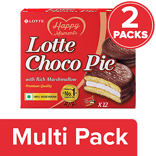 Buy Lotte Choco Pie Original With Rich Marshmallow No Preservatives