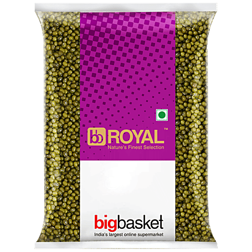 Buy Bb Royal Green Moong Wholesabut 1 Kg Pouch Online At Best Price Of