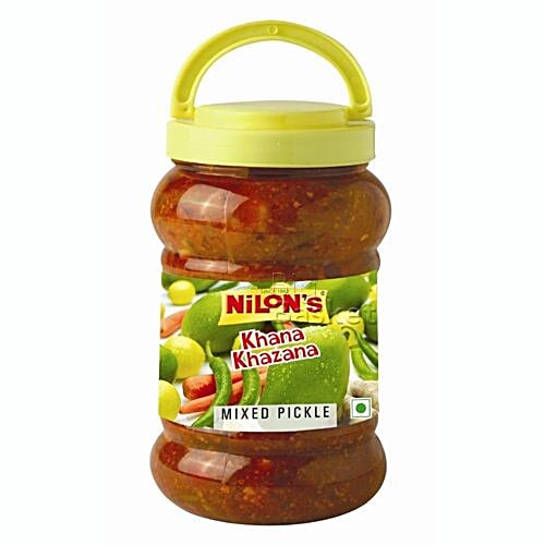 Buy Nilons Khana Khazana Mixed Pickle Kg Bottle Online At The Best