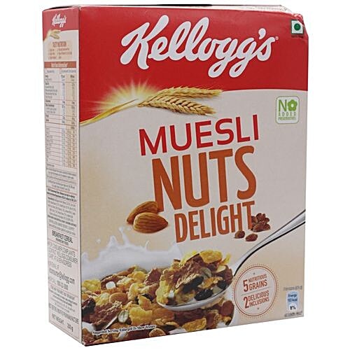 Buy Kelloggs Muesli Nuts Delight Gm Carton Online At Best Price Of