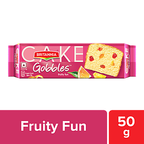 Buy Britannia Cake Fruity Fun Gm Pouch Online At Best Price Of Rs