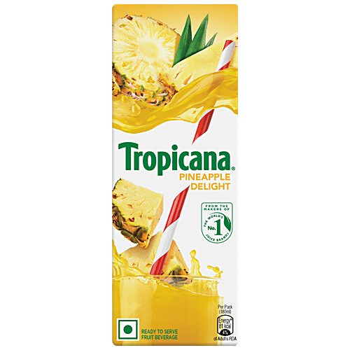 Buy Tropicana Fruit Juice Delight Pineapple Ml Carton Online At