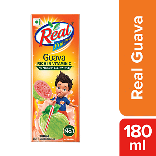 Buy Real Juice Fruit Power Guavaamrud Ml Online At Best Price Of Rs