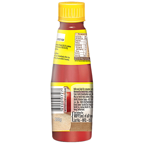 Buy Maggi Sauce Rich Tomato No Onion No Garlic 200 Gm Bottle Online At