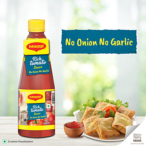 Buy Maggi Sauce Rich Tomato No Onion No Garlic 200 Gm Bottle Online At