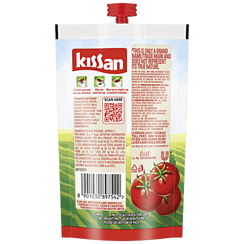 Buy Kissan Fresh Tomato Ketchup Gm Online At Best Price Of Rs