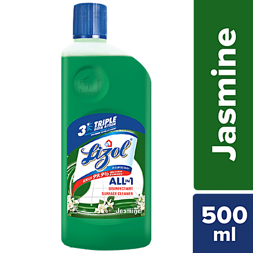 Buy Lizol Disinfectant Surface Cleaner Jasmine 500 Ml Bottle Online At