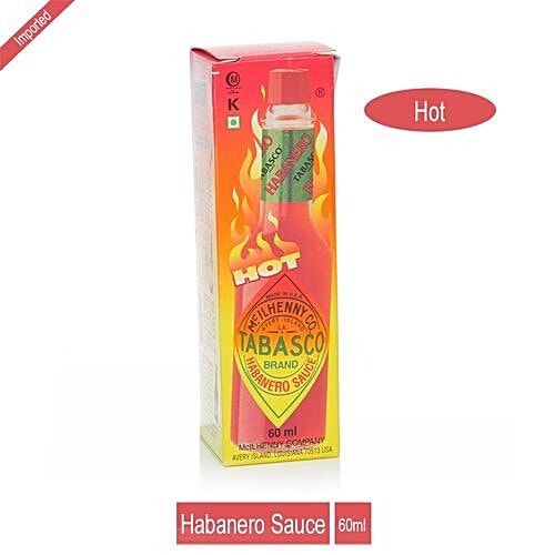 Buy Tabasco Sauce Habanero Pepper Hot Ml Online At The Best Price Of