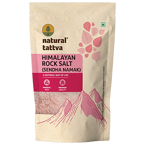 Buy Organic Tattva Rock Salt Natural Gm Pouch Online At Best Price