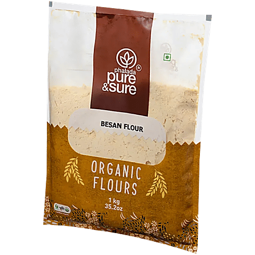 Buy Phalada Pure Sure Organic Gram Flour Besan Kg Pouch Online