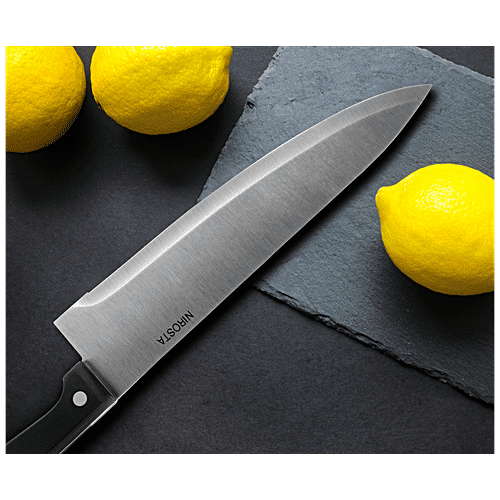 Buy Fackelmann Pvc Handle Meat Chopping Knife Black 32Cm 1 Pc