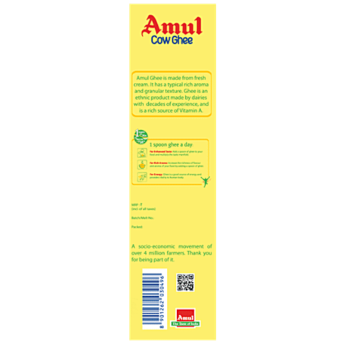 Buy Amul Cow Ghee Ltr Pouch Online At Best Price Of Rs Bigbasket