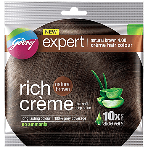 Buy Godrej Expert Rich Creme Hair Colour Natural Brown No Gm Ml