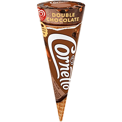 Buy Kwality Walls Cornetto Double Chocolate Frozen Dessert Ml