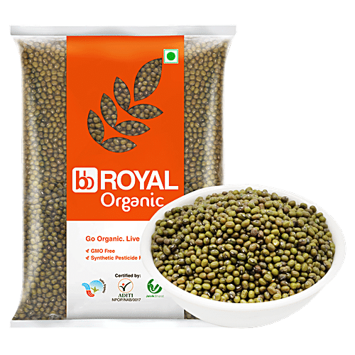 Buy Bb Royal Organic Green Moong Whole Gm Online At Best Price Of