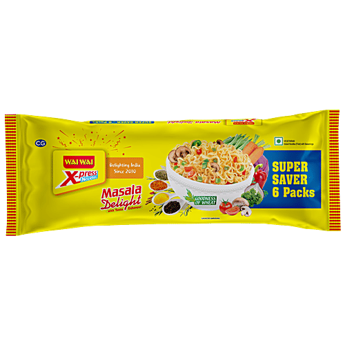 Buy Wai Wai X Press Noodles Masala Delight In Online At Best