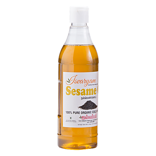 Buy Isvaryam Oil Pure Natural Cold Press Sesame Online At Best Price