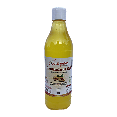 Buy Isvaryam Oil Pure Natural Cold Press Groundnut Online At Best