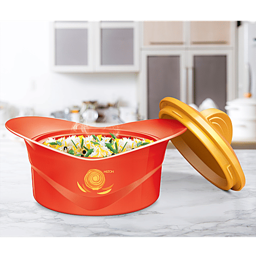 Buy Milton Plastic Insulated Casserole For Roti Chapati Red Regalia