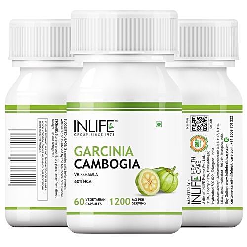 Buy Inlife Supplement Garnicia Cambogia Extract Weight Loss Hca