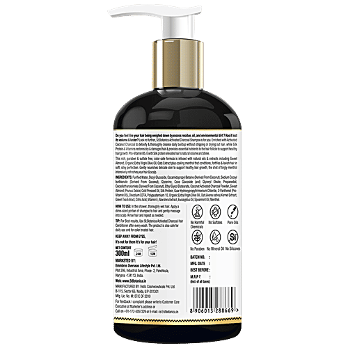 Buy Stbotanica Hair Shampoo Activated Charcoal Online At Best Price