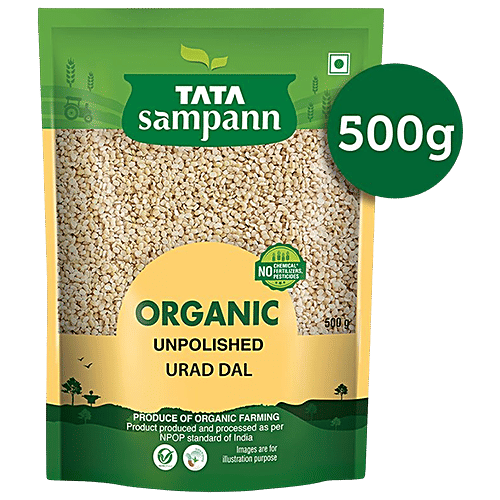 Buy Tata Sampann Organic Urad Dal Unpolished Natural Taste Online At