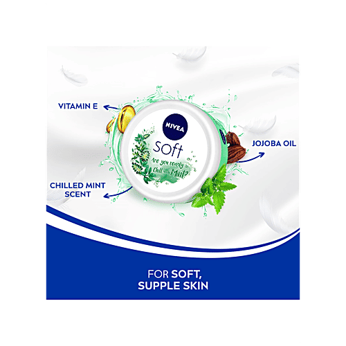 Buy Nivea Light Moisturiser Soft Chilled Mint With Vitamin E