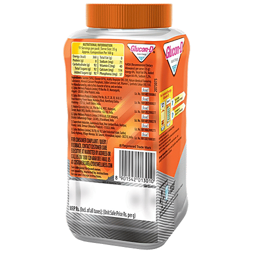 Buy Glucon D Instant Energy Health Drink Tangy Orange Online At Best