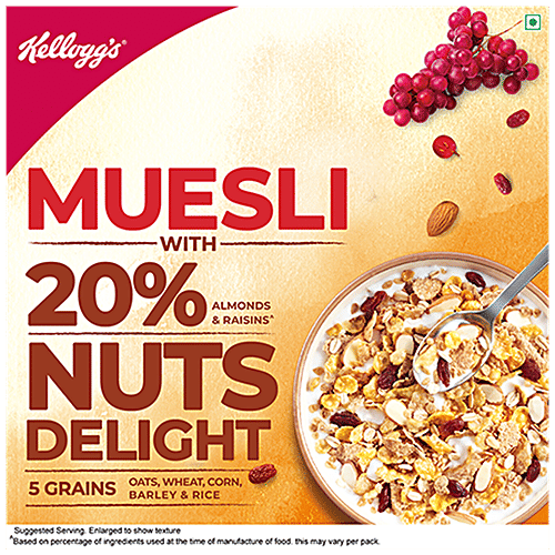 Buy Kelloggs Muesli With 20 Nuts Delight Online At Best Price Of Rs