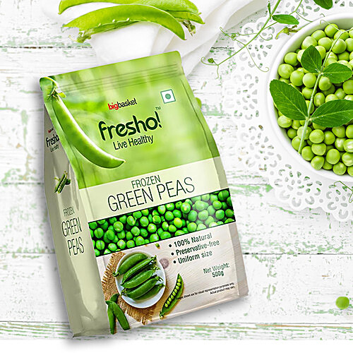 Buy Fresho Frozen Green Peas Online At Best Price Of Rs Bigbasket