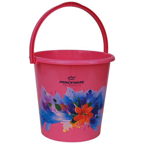 Buy Princeware Plastic Bucket Sturdy For Bathing Cleaning Super