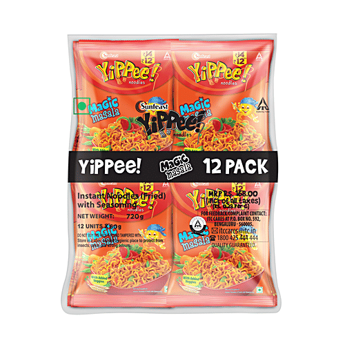 Buy Sunfeast YiPPee Magic Masala Instant Noodles Online At Best Price