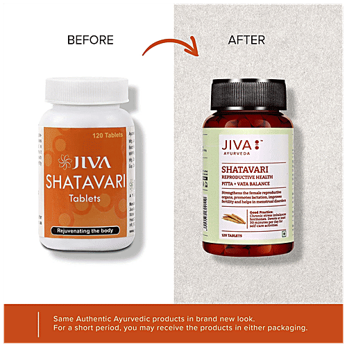 Buy Jiva Ayurveda Shatavari Tablet Nourishes Strengthens