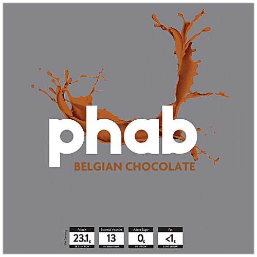 Buy Phab Protein Powder Belgian Chocolate Whey Protein Isolate