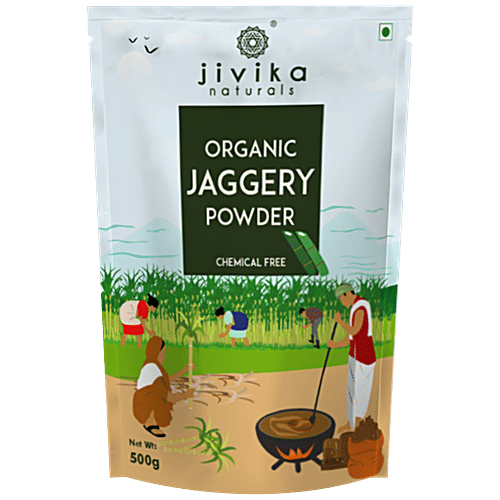 Buy Jivika Naturals Jaggery Gur Powder Rich In Iron Traditional