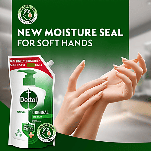 Buy Dettol Liquid Handwash Refill Original Hand Wash Germ Defence