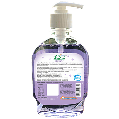 Buy Dr Morepen Protect Handwash Liquid With Lavender Fragrance Online