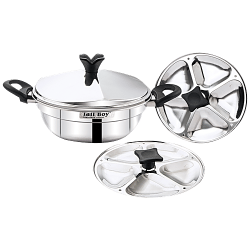 Buy Tallboy Trigon Multi Kadai Induction Standard Idli Maker Online