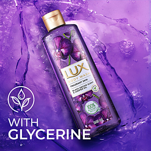 Buy Lux Body Wash For Fragrant Skin Black Orchid Scent Juniper Oil