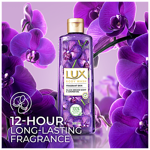 Buy Lux Body Wash For Fragrant Skin Black Orchid Scent Juniper Oil