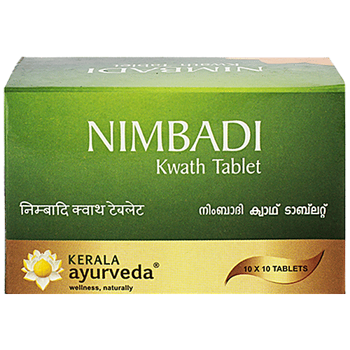 Buy Kerala Ayurveda Nimbadi Kwath Tablet Online At Best Price Of Rs 420