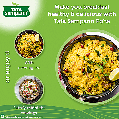 Buy Tata Sampann High In Fibre Poha Thick Online At Best Price Of Rs