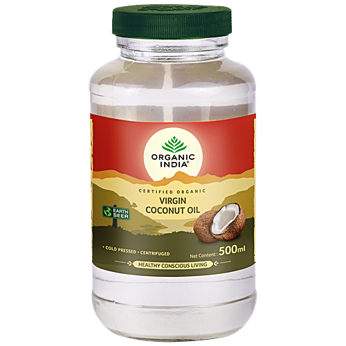 Buy Organic India Virgin Coconut Oil FSSAI USDA Organic Certified