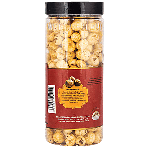 Buy Wonderland Foods Makhana Foxnuts Roasted In Olive Oil Thai Sweet