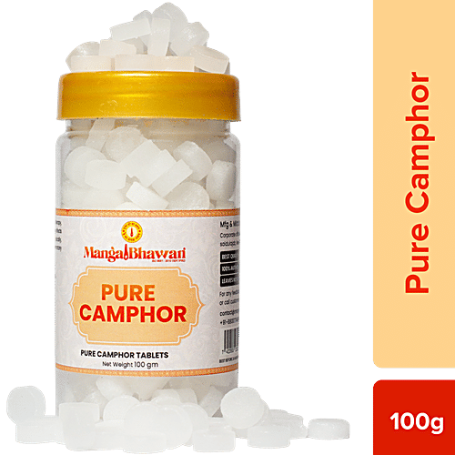 Buy Mangal Bhavan Pure Camphor Tablets Burns Instantly Online At Best