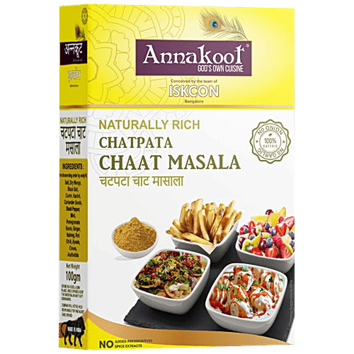 Buy Annakoot Chatpata Chaat Masala Powder Naturally Rich Online At