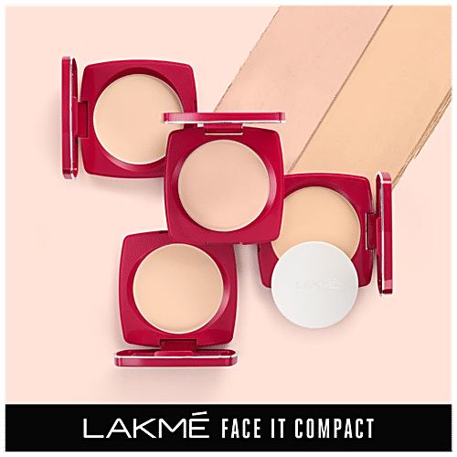 Buy Lakme Compact Face It Matte Finish Powder For Instant Glow